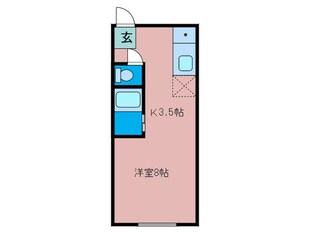 高見の里５丁目文化住宅の物件間取画像